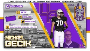 Image post by @ualbanyfootball on Instagram