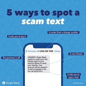 Image post by @originbank on Instagram