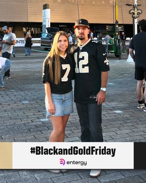 Image post by @Saints on Twitter