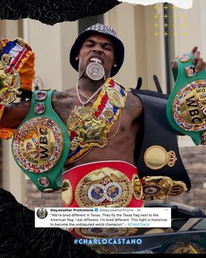 Image post by @mayweatherpromotions on Instagram