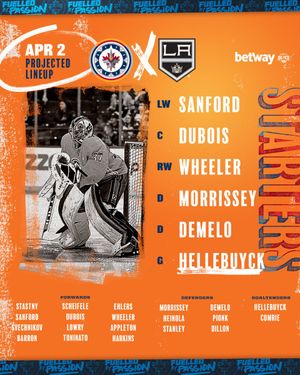 Image post by @NHLJets on Twitter