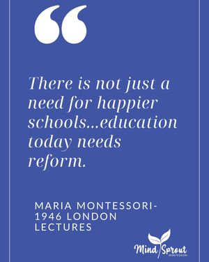 Image post by @mindsproutmontessori on Instagram