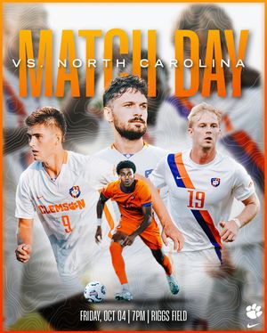 Image post by @clemsonmsoccer on Instagram