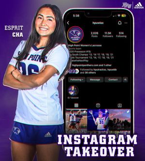 Image post by @HighPointUniversityWomensLacrosse on Facebook