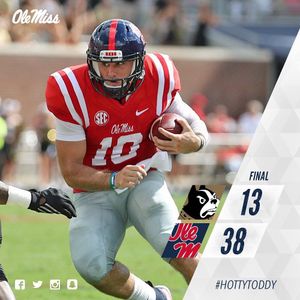 Image post by @olemissfb on Instagram