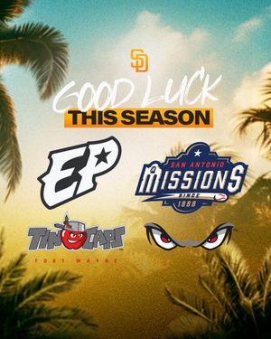 Image post by @Padres on Twitter