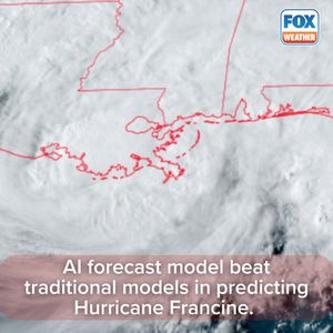 Image post by @foxweather on Instagram