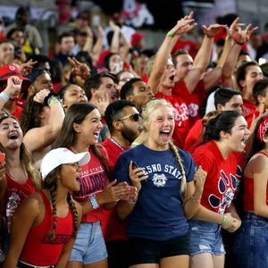 Image post by @fresnostateathletics on Instagram