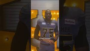 Video post by @Hamilton Tiger-Cats on YouTube