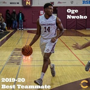 Image post by @ConcordiaMensBasketball on Facebook