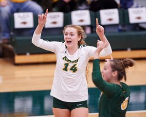 Image post by @ndsuvolleyball on Instagram