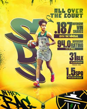 Image post by @seattlestorm on Instagram
