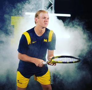 Image post by @umichmtennis on Instagram