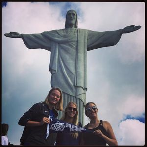 Image post by @nsu_vball on Instagram
