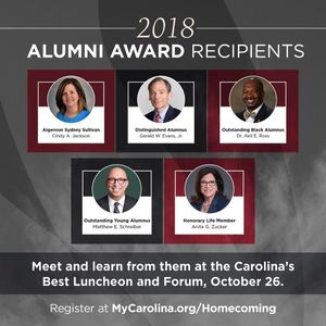 Image post by @uofscalumni on Instagram