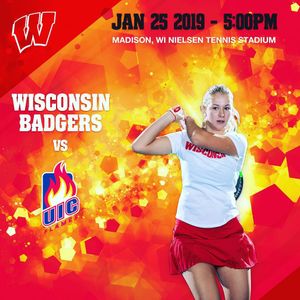 Image post by @badgerwtennis on Instagram