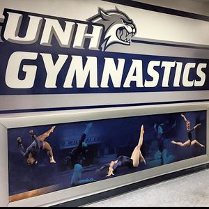Image post by @unhgymnastics on Instagram