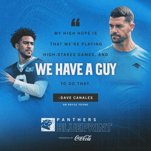 Image post by @panthers on Instagram