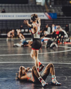 Image post by @gwuwrestling on Instagram