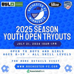 Image post by @rochesterfcminnesota on Instagram