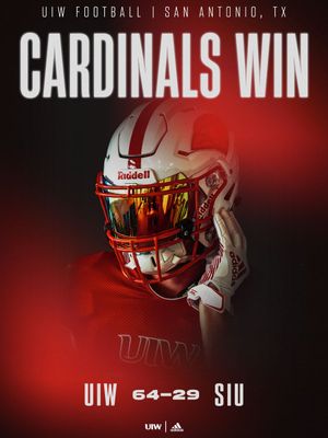 Image post by @UIWFootball on Twitter