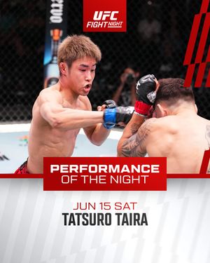 Image post by @ufc on Twitter