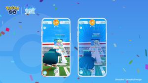 Image post by @PokemonGoApp on Twitter