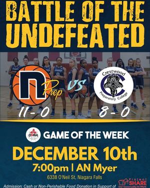 Image post by @niagaraprepwbb on Instagram