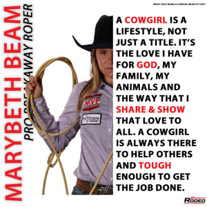 Image post by @womensrodeo on Instagram