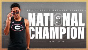 Image post by @UGATrack on Twitter