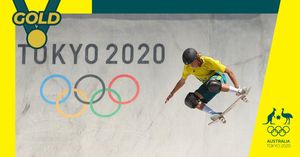 Image post by @AUSOlympicTeam on Twitter