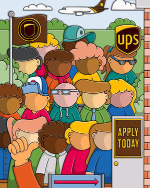 Image post by @ups on Instagram