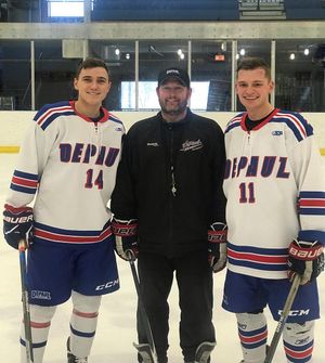 Image post by @depaulhockey on Instagram