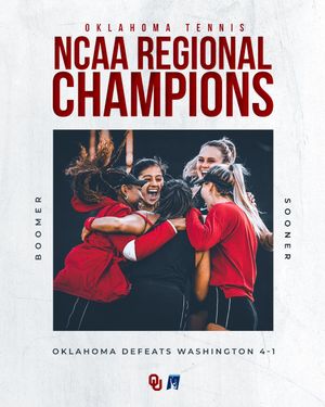 Image post by @OU_WTennis on Twitter