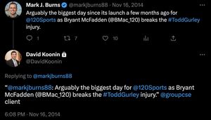 Image post by @markjburns88 on Twitter