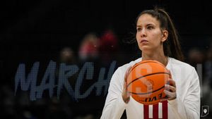 Image post by @IndianaWBB on Twitter
