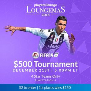 Image post by @playersloungegaming on Facebook