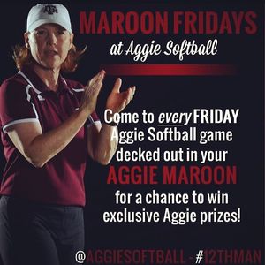 Image post by @aggiesoftball on Instagram