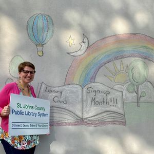 Image post by @stjohnscountylibrary on Instagram