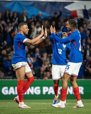 Image post by @equipedefrance on Twitter