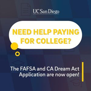 Image post by @ucsdadmissions on Instagram