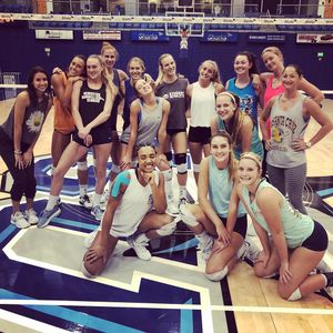 Image post by @nsu_vball on Instagram