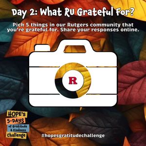 Image post by @rustudenthealth on Instagram