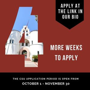 Image post by @sdsuadmissions on Instagram