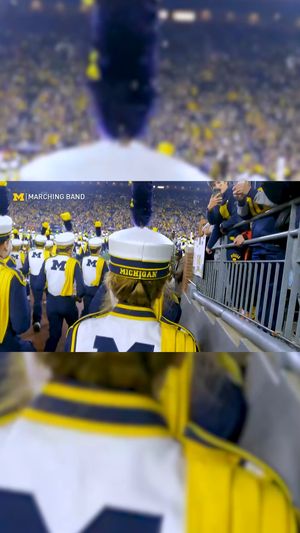 Image post by @umichband on Facebook