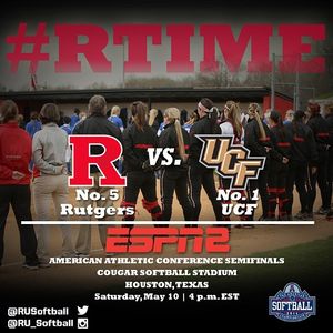 Image post by @ru_softball on Instagram
