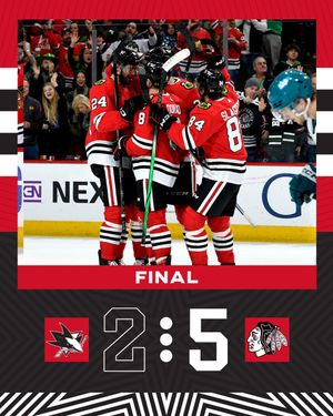 Image post by @NHLBlackhawks on Twitter