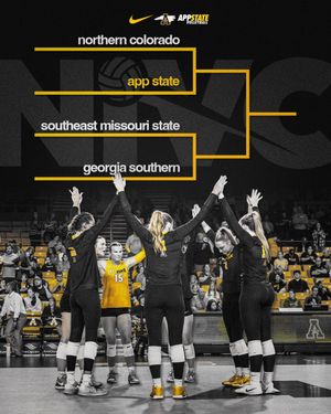 Image post by @AppStateVB on Twitter