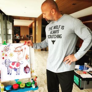 Image post by @therock on Instagram