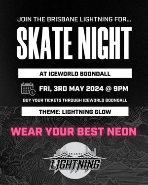 Image post by @brisbanelightninghockey on Instagram